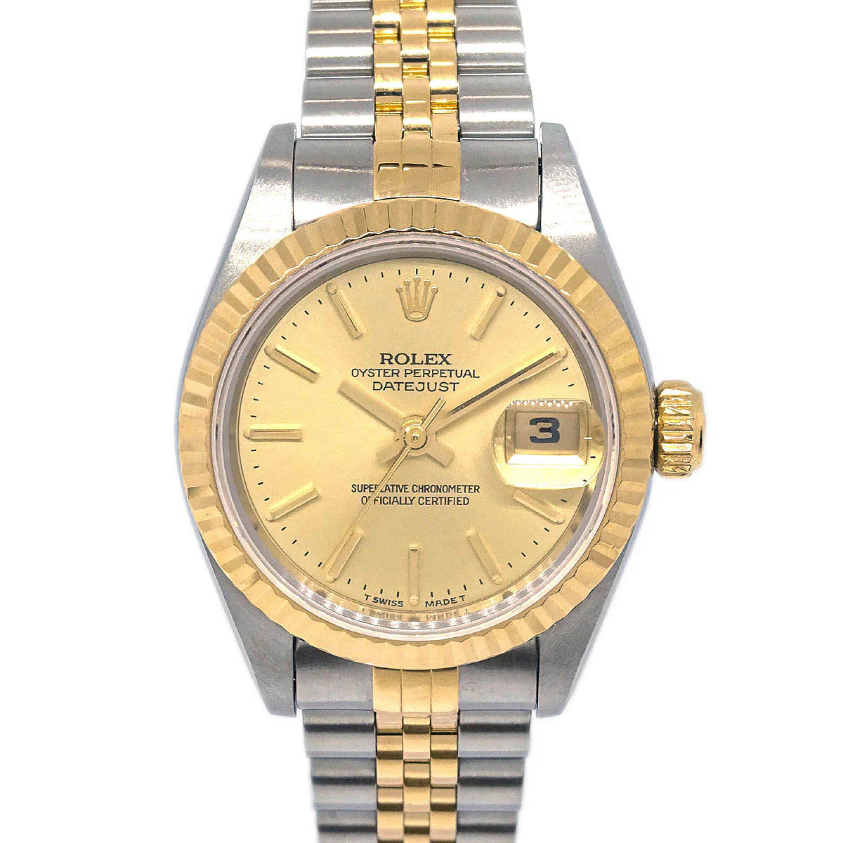 Rolex Oyster Perpetual Datejust 26mm Ref.69173 Self-winding Watch SS 18K