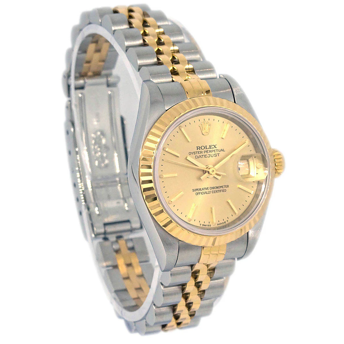 Rolex Oyster Perpetual Datejust 26mm Ref.69173 Self-winding Watch SS 18K - Image 2