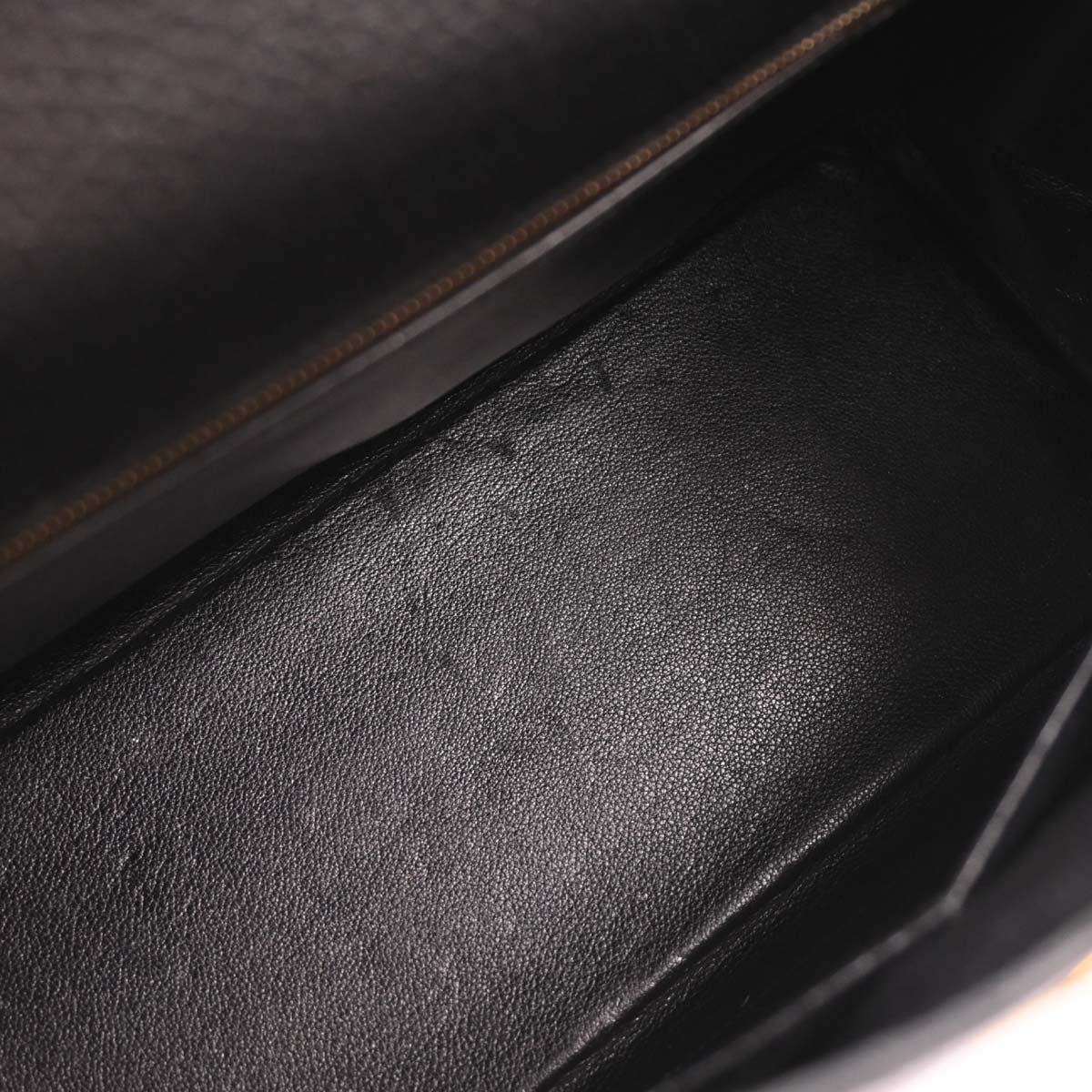 Hermes Black Ardennes Kelly 28 Retourne 2way Shoulder Handbag - Image 7