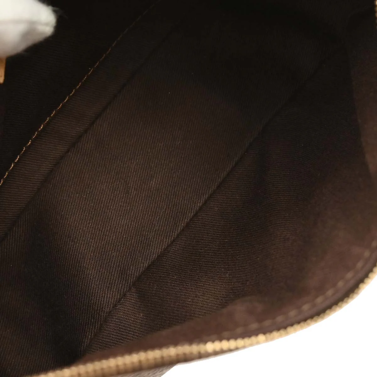 Celine Brown Macadam Handbag - Image 8
