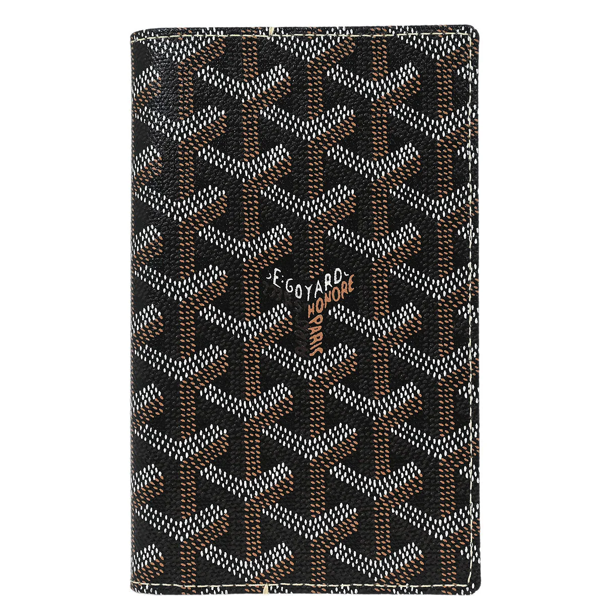 Goyard Black Notebook Cover Small Good