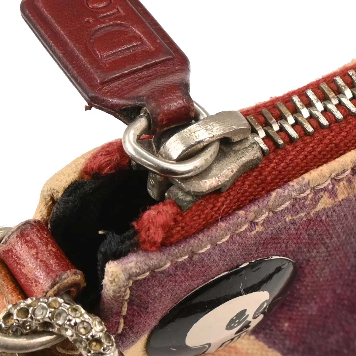 Christian Dior 2003 Red Victim Saddle Handbag - Image 6