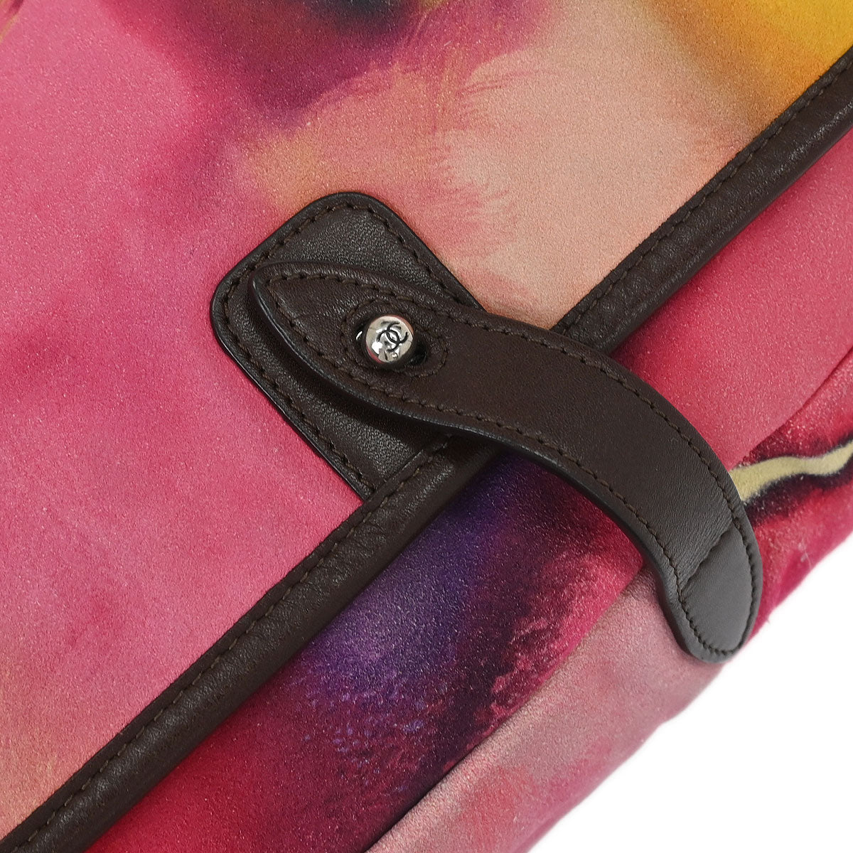 Chanel Yellow Suede Flap Shoulder Bag - Image 6