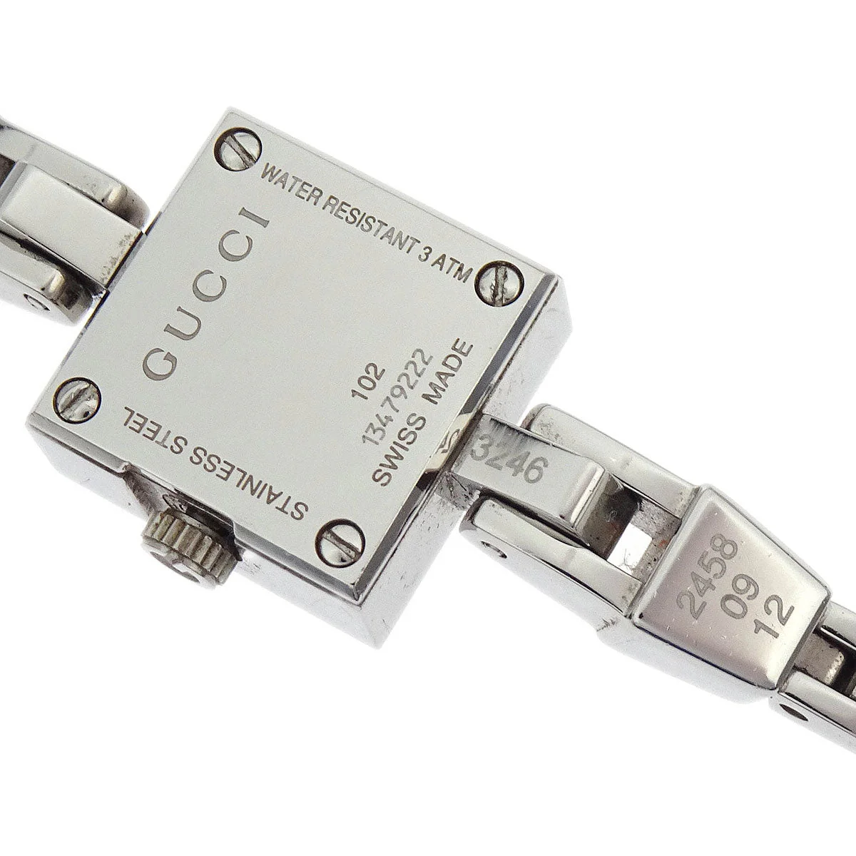 Gucci 012 G Mini Quartz Watch SS - Image 6