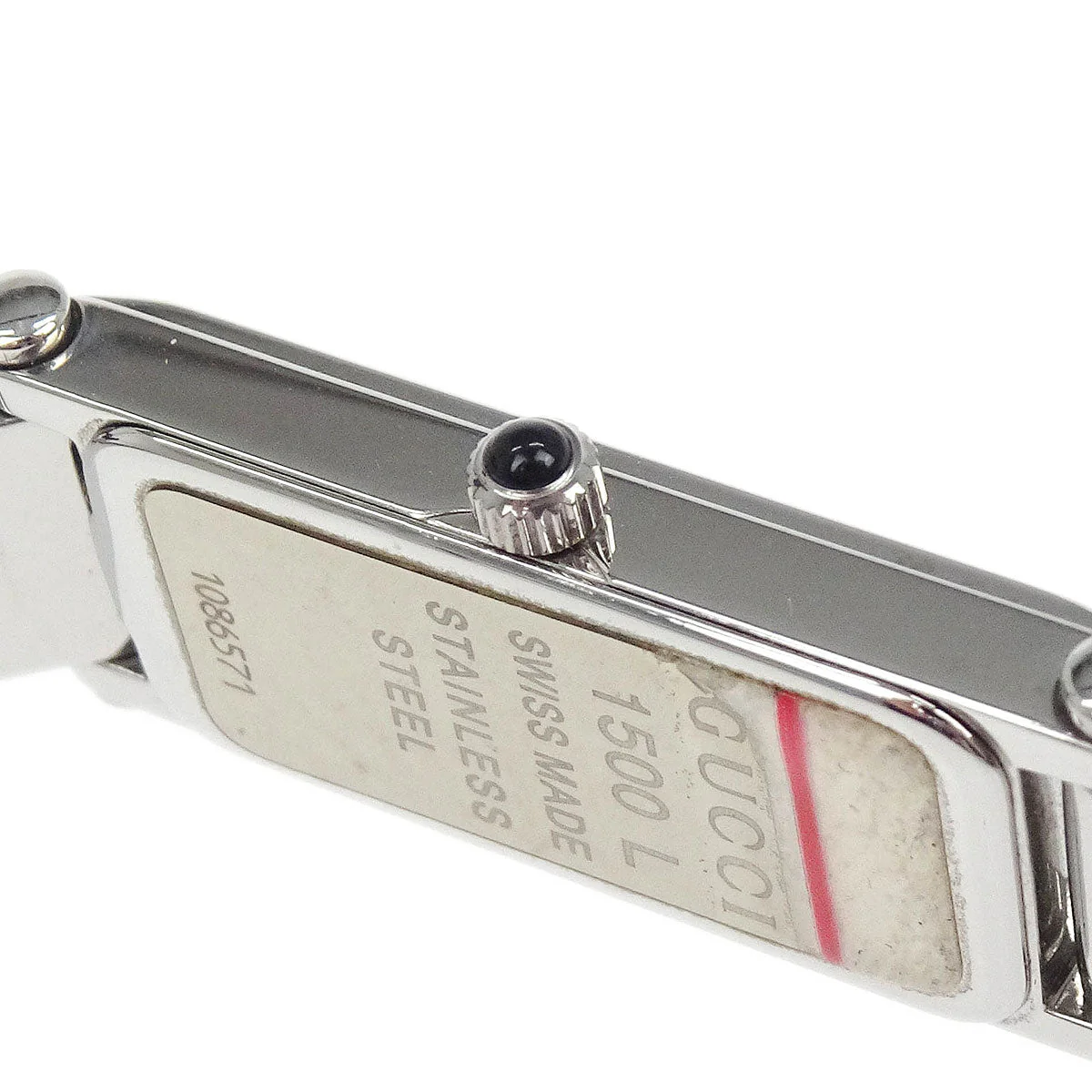 Gucci 1500L Quartz Watch SS - Image 6
