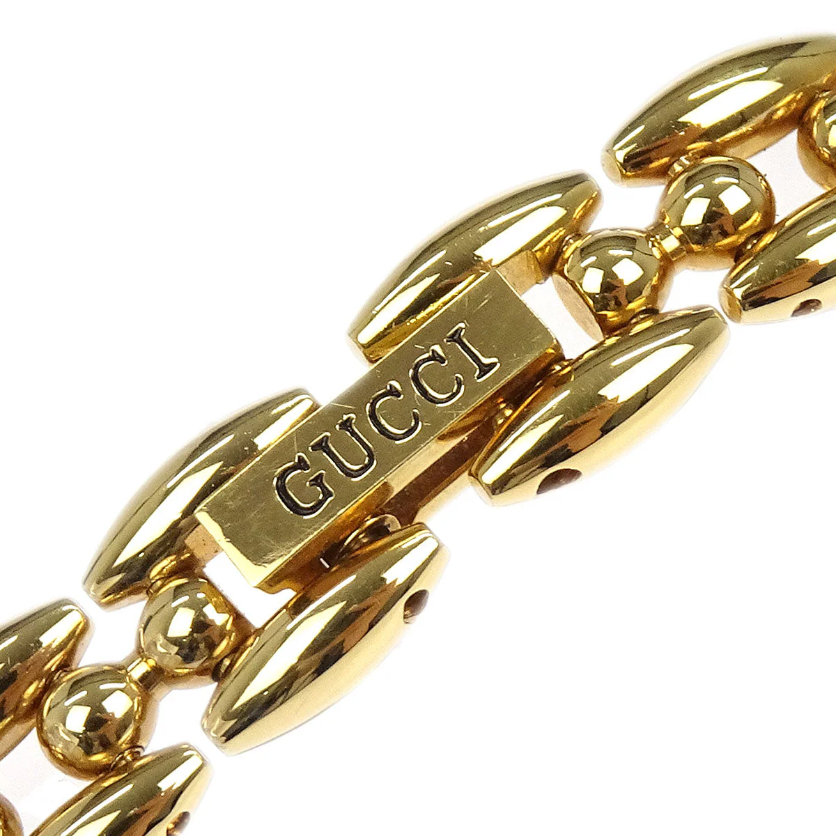 Gucci 11/12 Change Bezel Chameleon Quartz Watch SS - Image 4