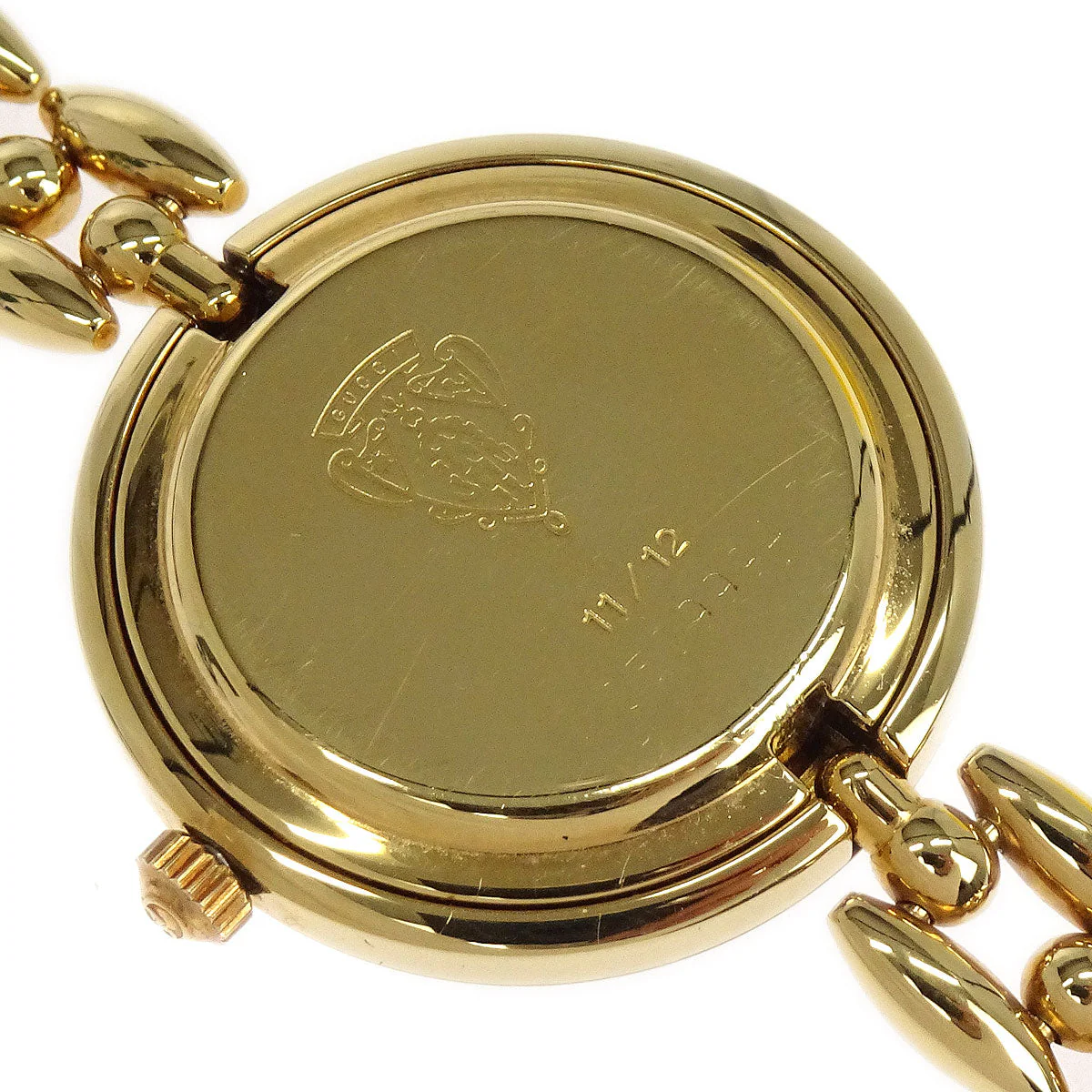 Gucci 11/12 Change Bezel Chameleon Quartz Watch SS - Image 6