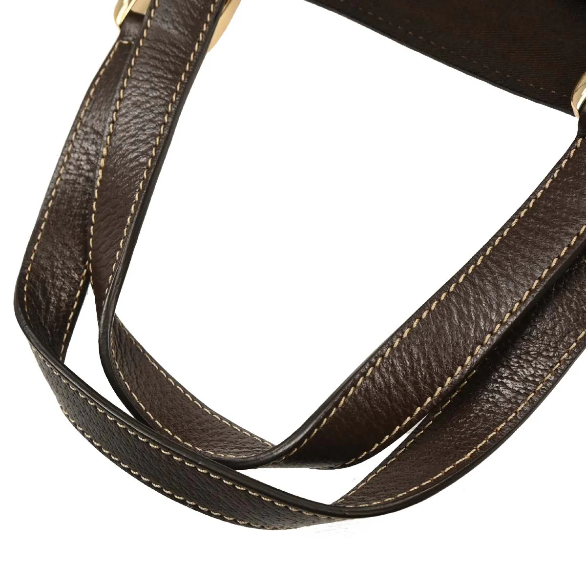 Gucci Beige Canvas GG Abbey D Ring Tote Handbag - Image 6