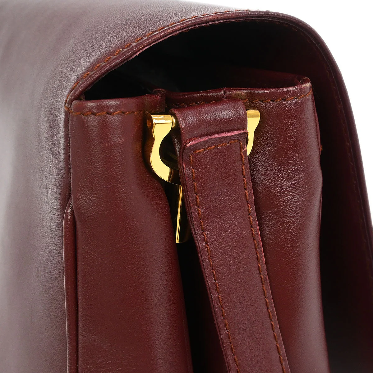 Cartier Bordeaux Shoulder Bag - Image 4