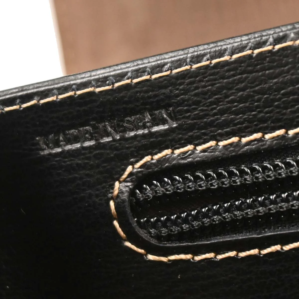 Loewe Black Brown Leather Velazquez 2way Shoulder Handbag - Image 9