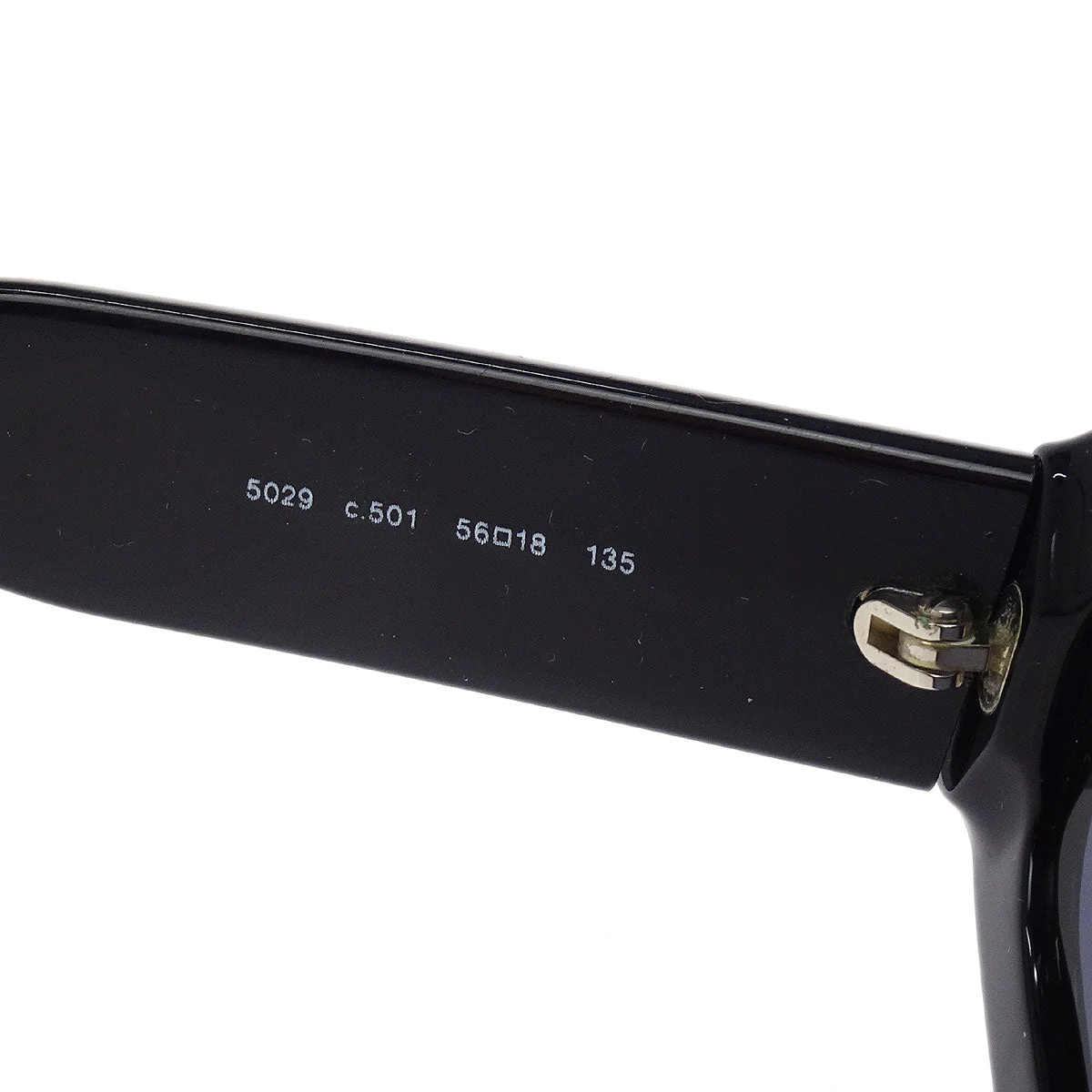 Chanel Sunglasses Eyewear Black Small Good - Image 3