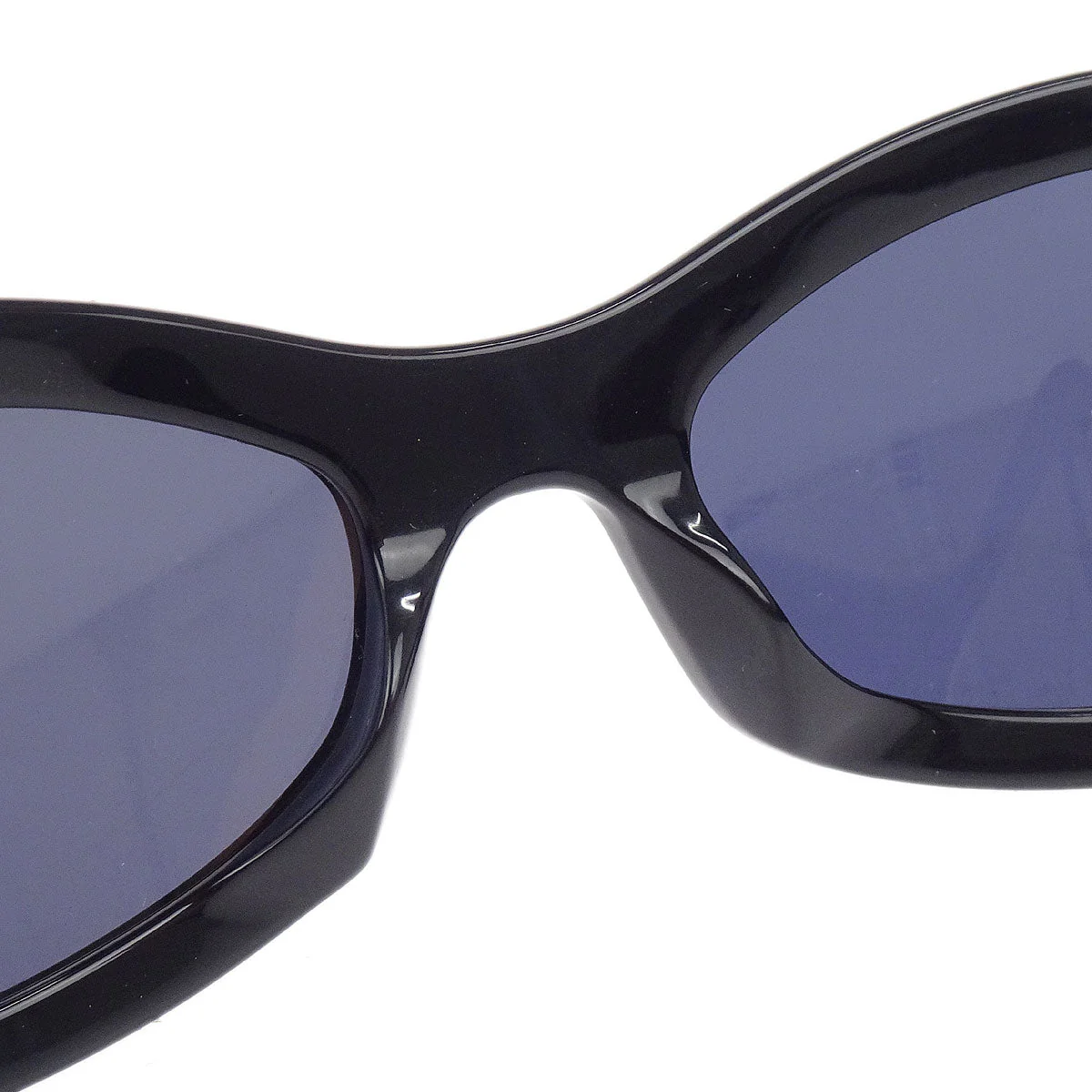 Chanel Sunglasses Eyewear Black Small Good - Image 5