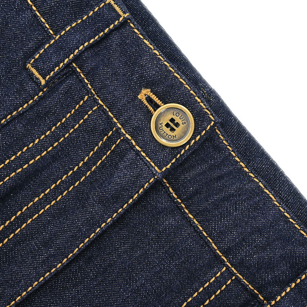 Louis Vuitton Denim Skirt Indigo #36 - Image 6