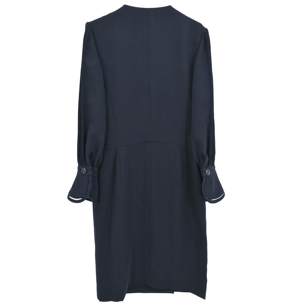 Christian Dior Coat Navy #38–40 - Image 2
