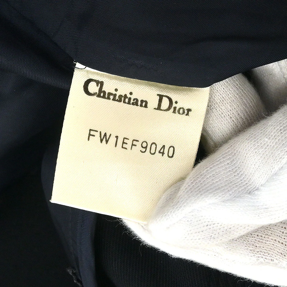 Christian Dior Coat Navy #38–40 - Image 8