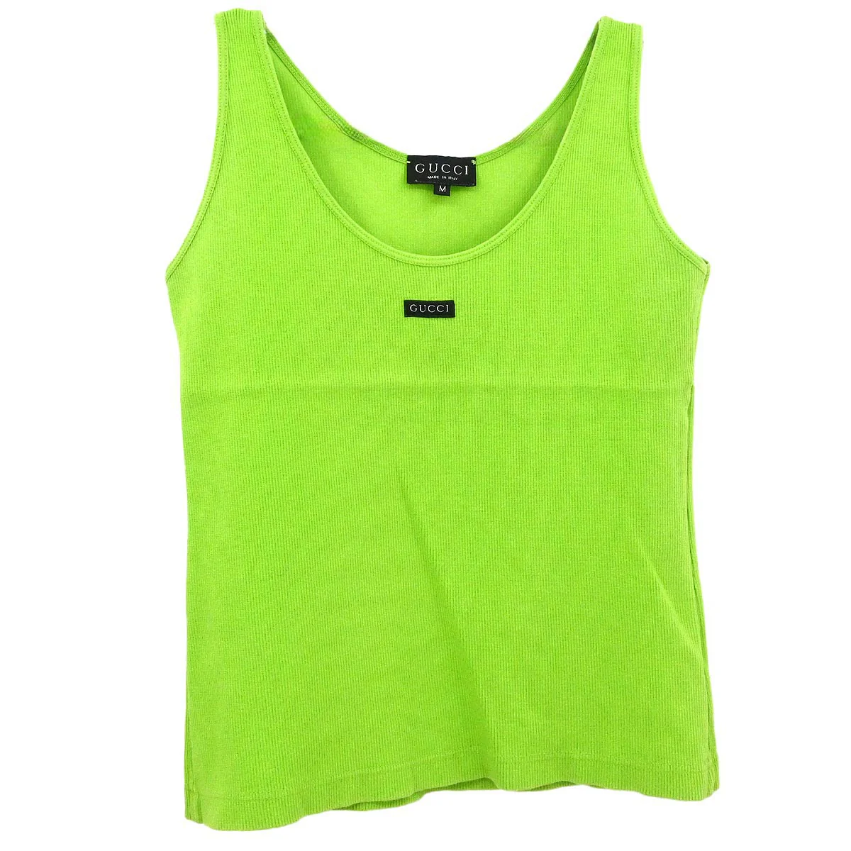Gucci Sleeveless Tank Top Green #M