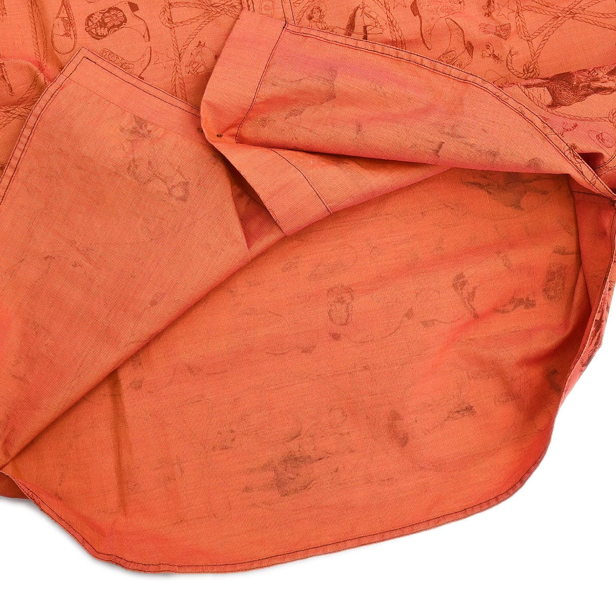 Hermes Sleeveless Top Orange #38 - Image 8