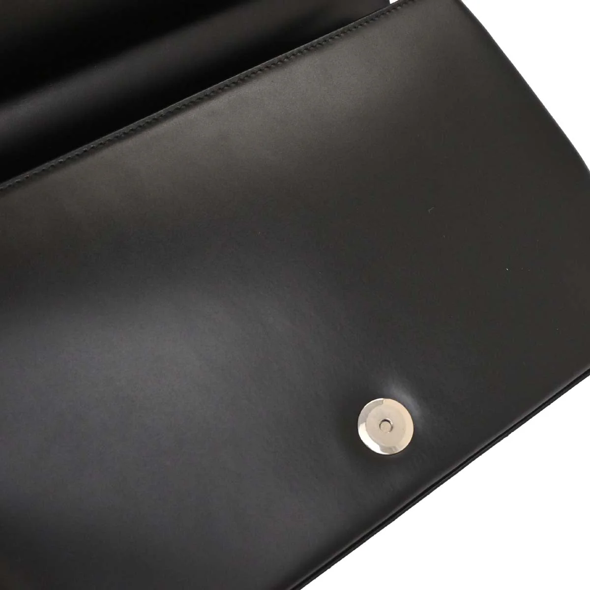 Salvatore Ferragamo Black Leather Handbag - Image 7