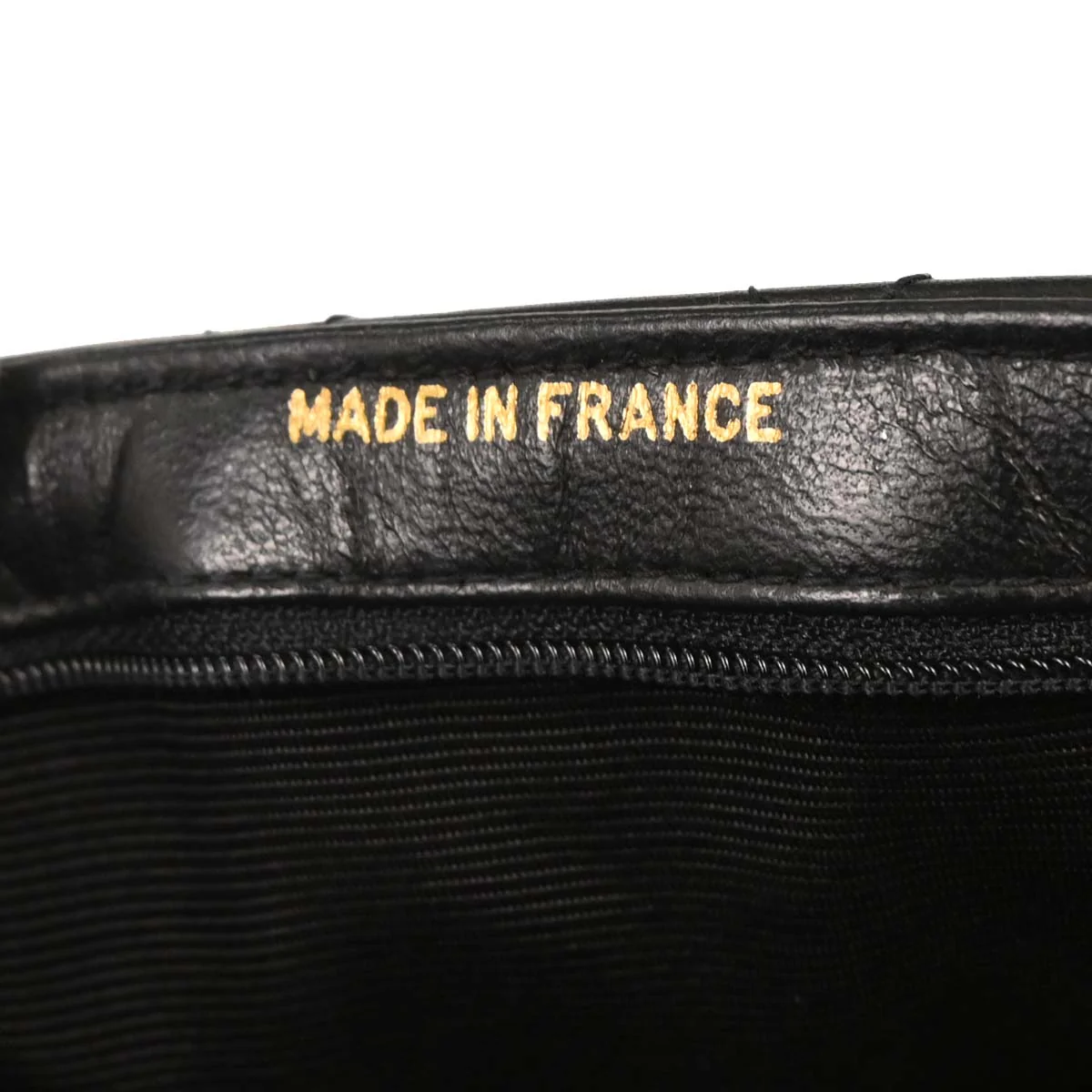 Chanel 1994-1996 Black Lambskin Double Sided Handbag - Image 9