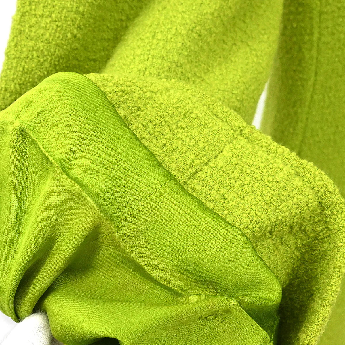 Chanel Double Breasted Jacket Green - Image 4