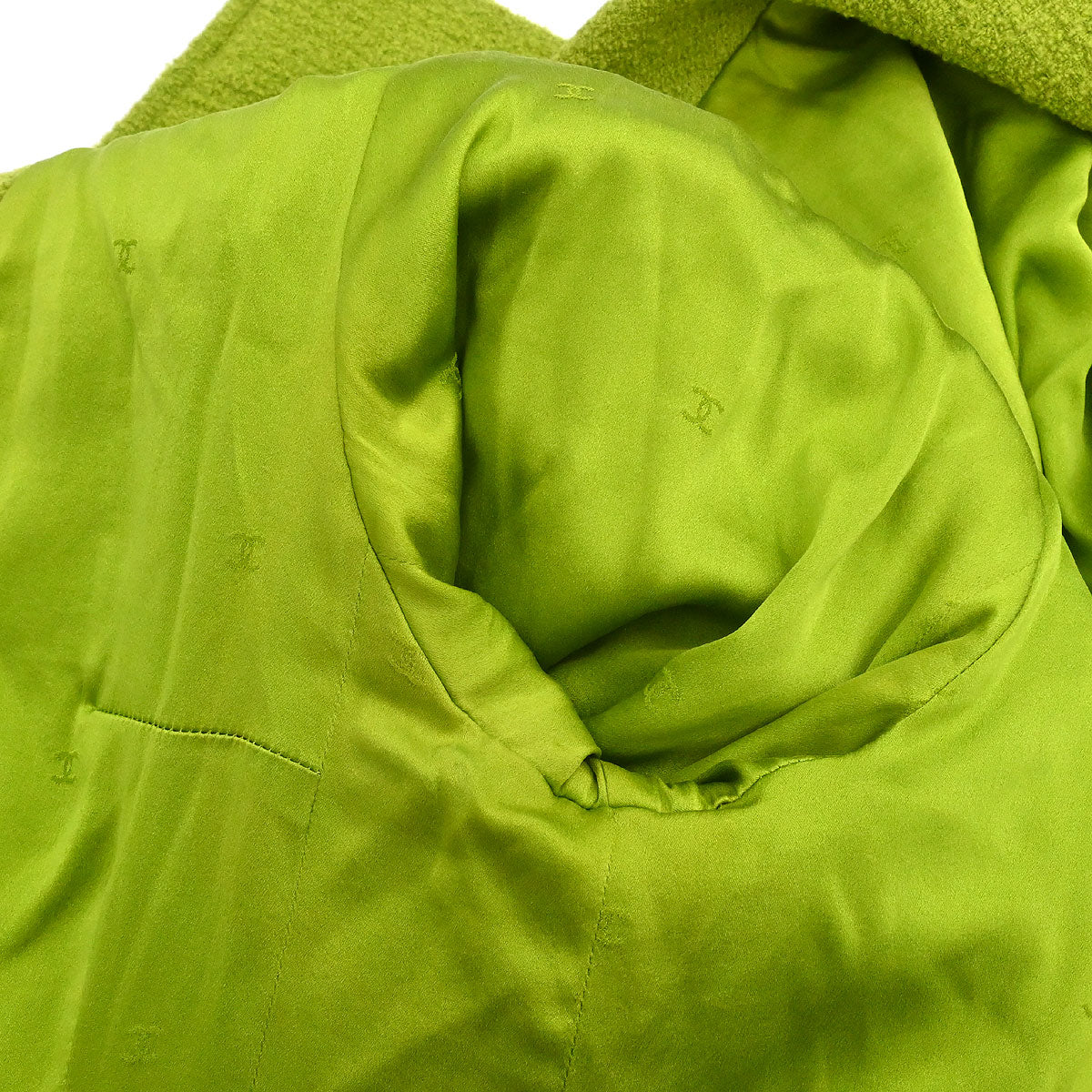 Chanel Double Breasted Jacket Green - Image 8