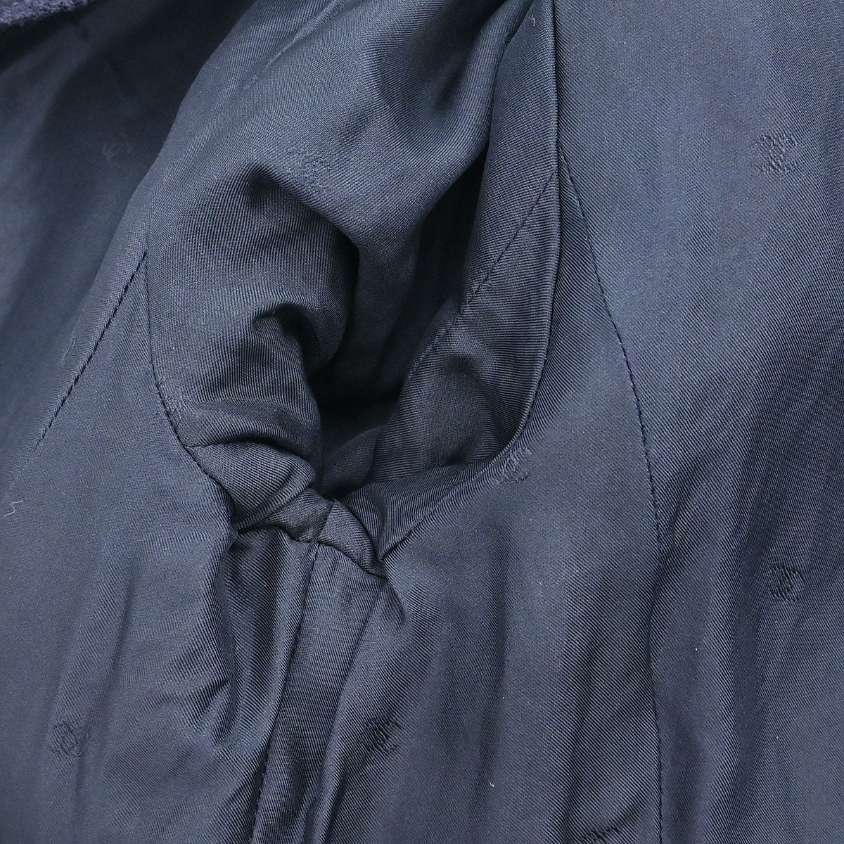 Chanel 1996 Collarless Jacket Navy #42 - Image 8