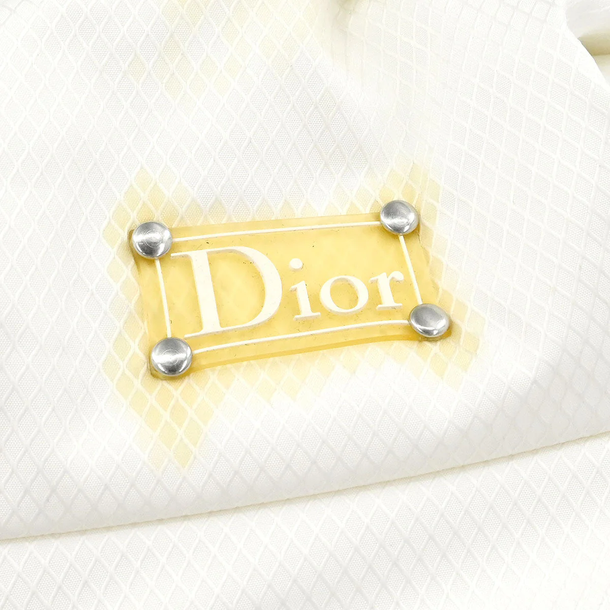Christian Dior Single Breasted Coat White #38 - Image 3