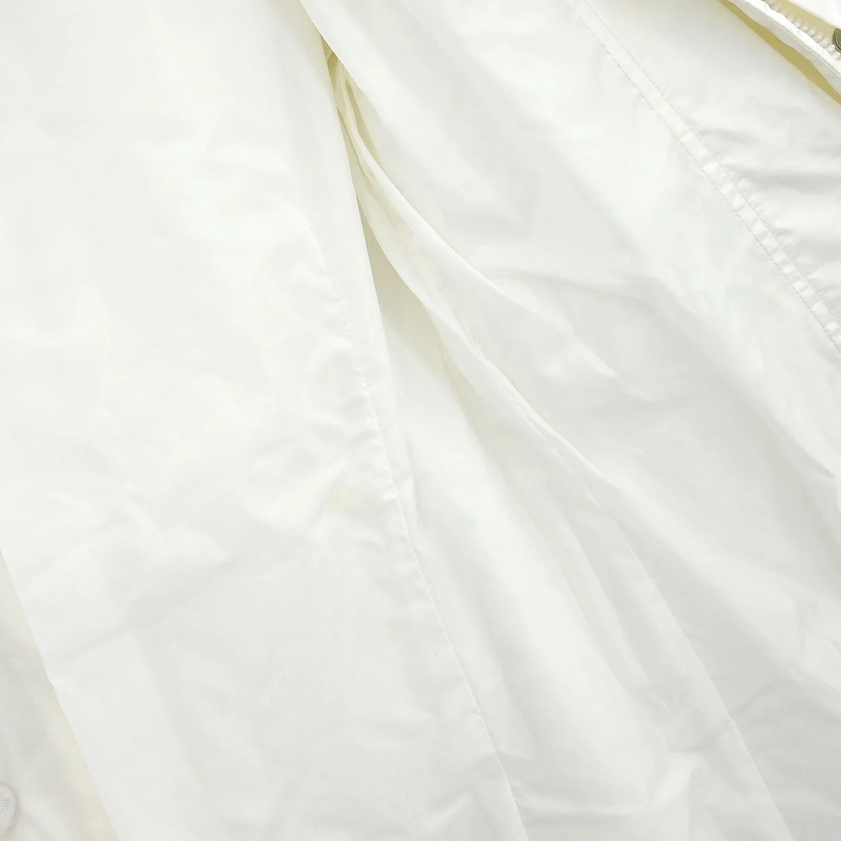 Christian Dior Single Breasted Coat White #38 - Image 8