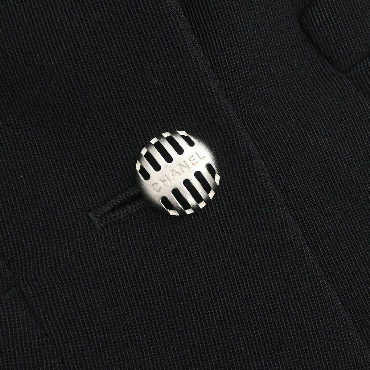 Chanel Single Breasted Jacket Black #36 - Image 5