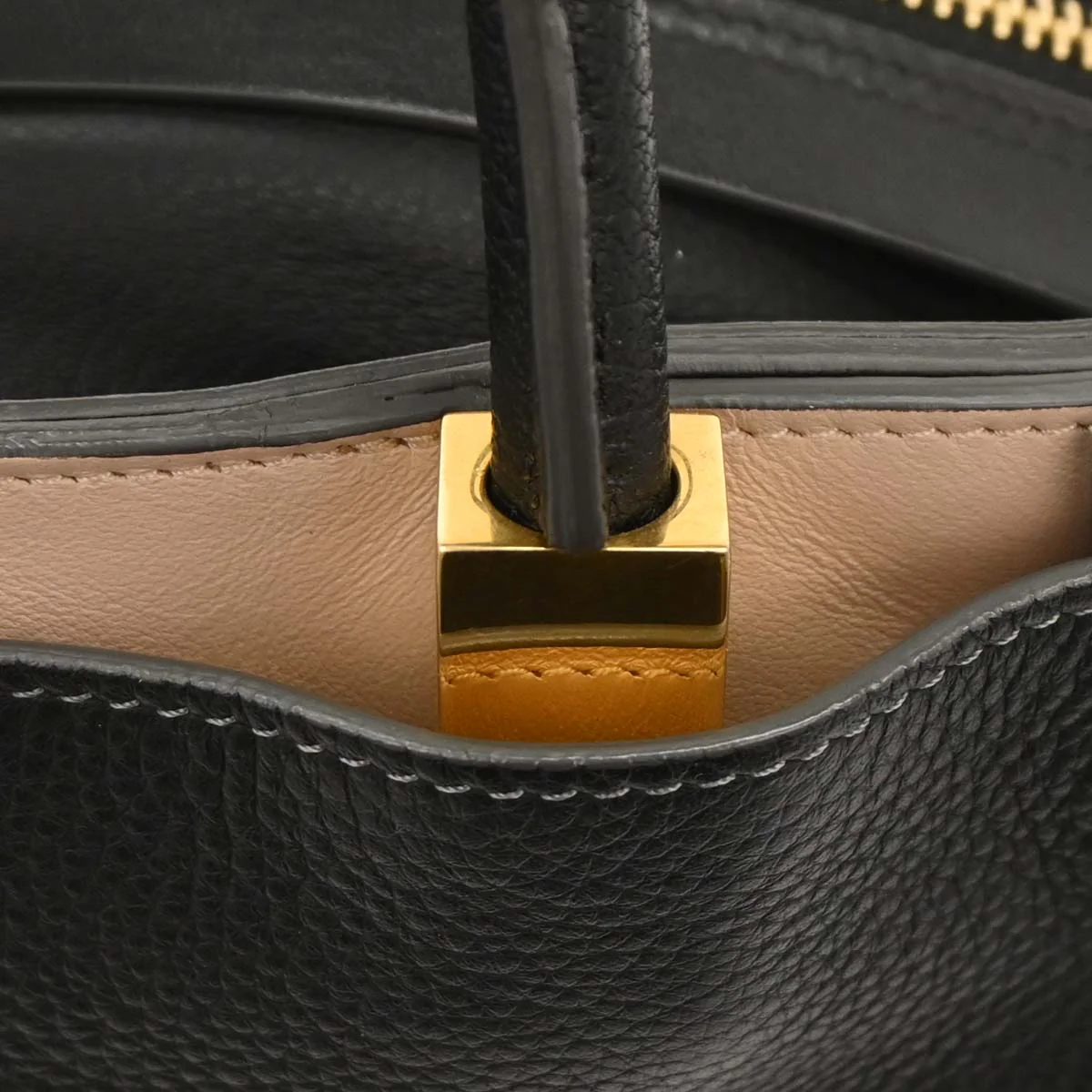 Chloe 2014 Black Leather Dree Handbag - Image 4