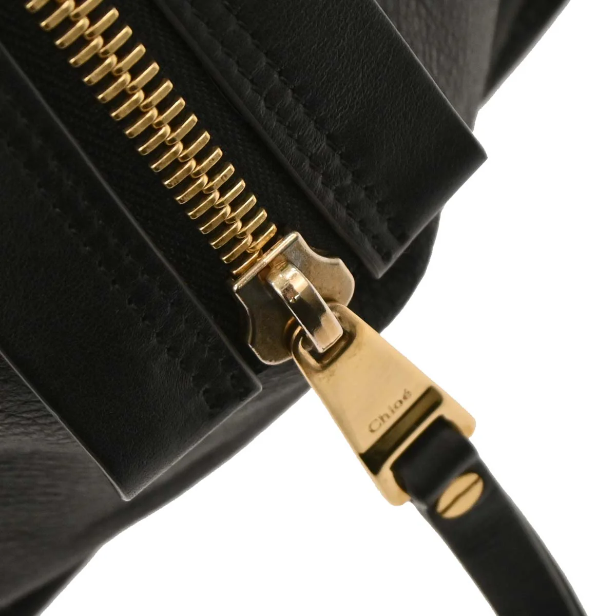 Chloe 2014 Black Leather Dree Handbag - Image 5