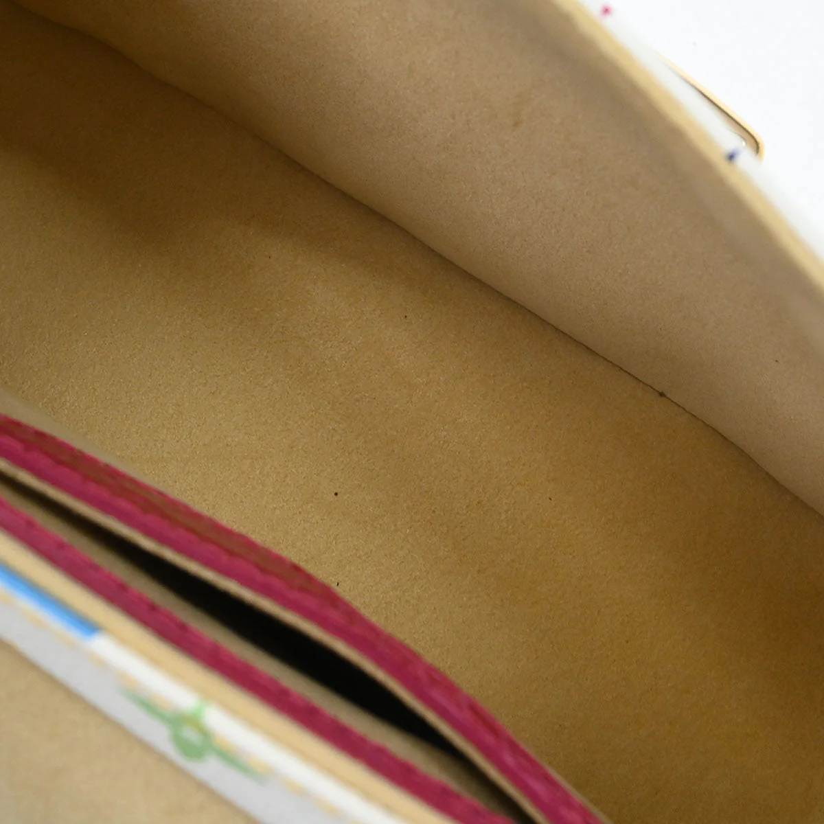 Louis Vuitton * Pink Multicolor Crocodile Marilyn M40450 - Image 8