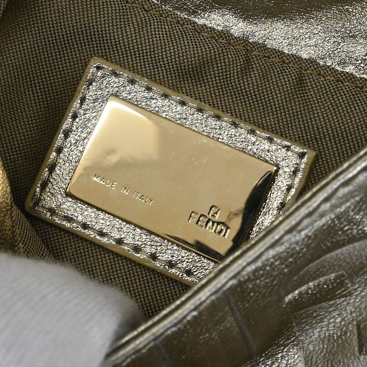 Fendi 2004 Zucca Chef Handbag - Image 8
