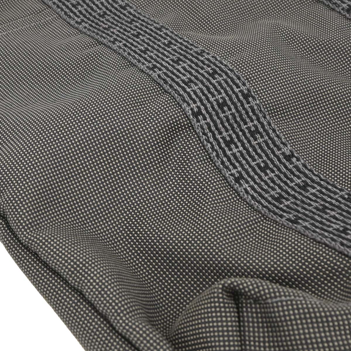 Hermes Gray Canvas Herline Cabas Tote Bag - Image 5