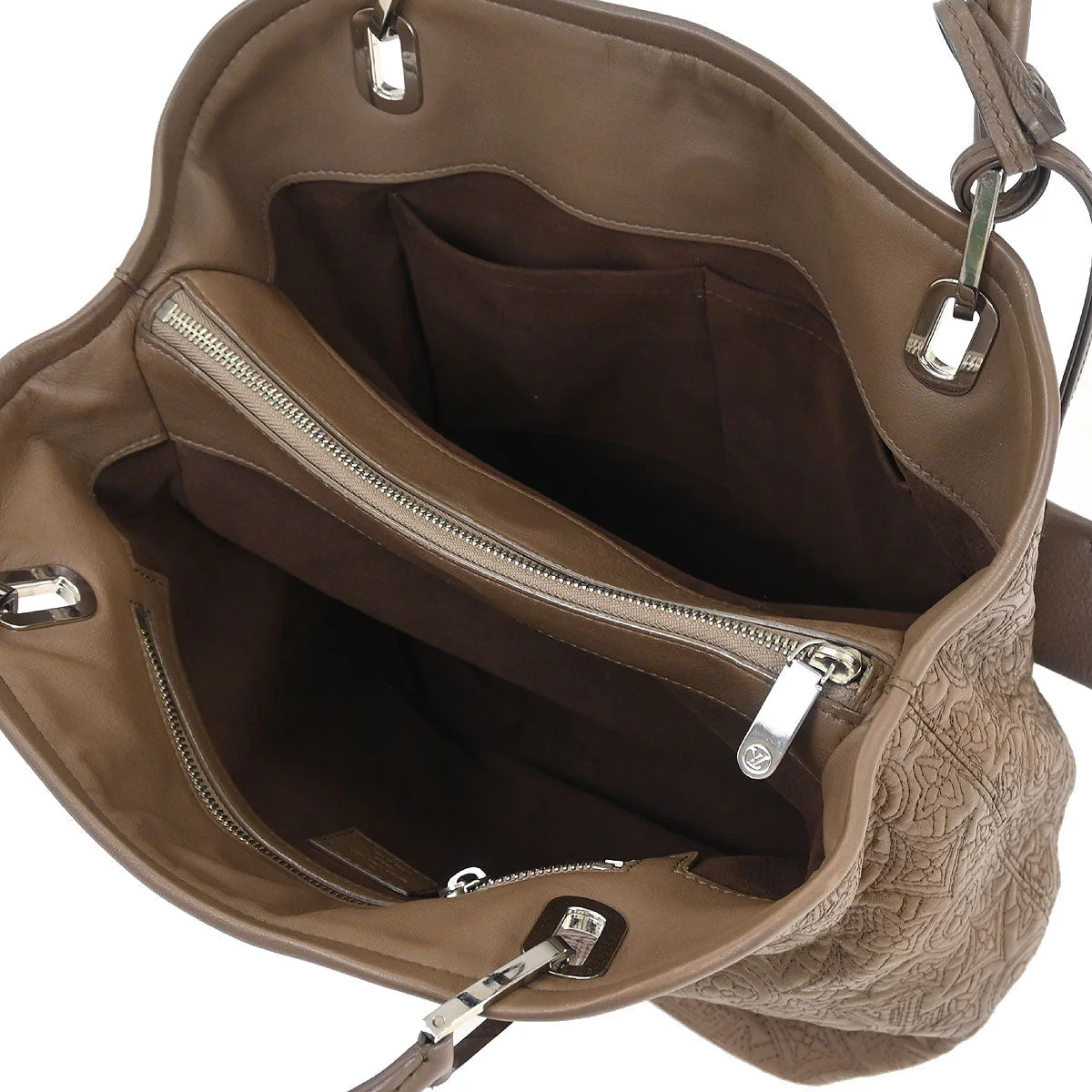 Louis Vuitton 2012 Brown Monogram Antheia Lilia PM Handbag M94040 - Image 7