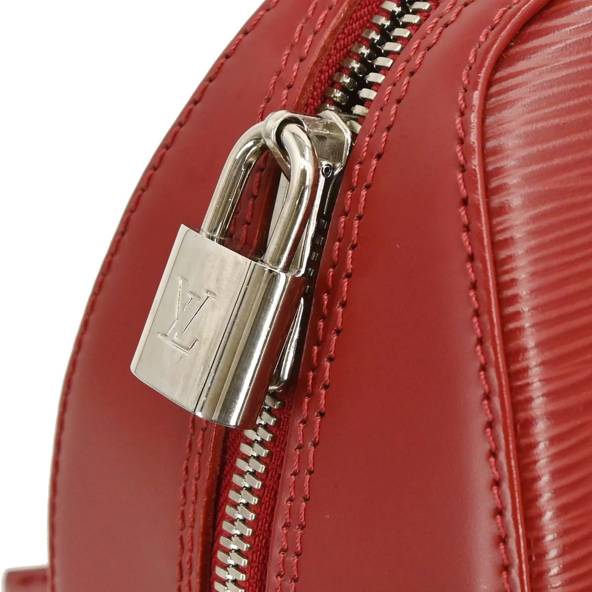 Louis Vuitton Red Epi Jasmin Handbag M5285M - Image 4