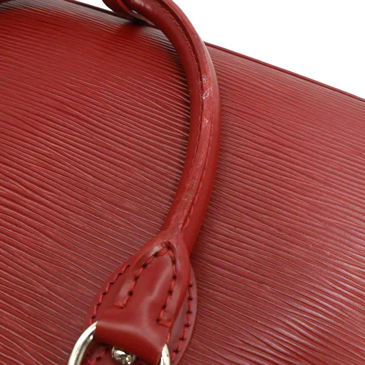 Louis Vuitton Red Epi Jasmin Handbag M5285M - Image 7