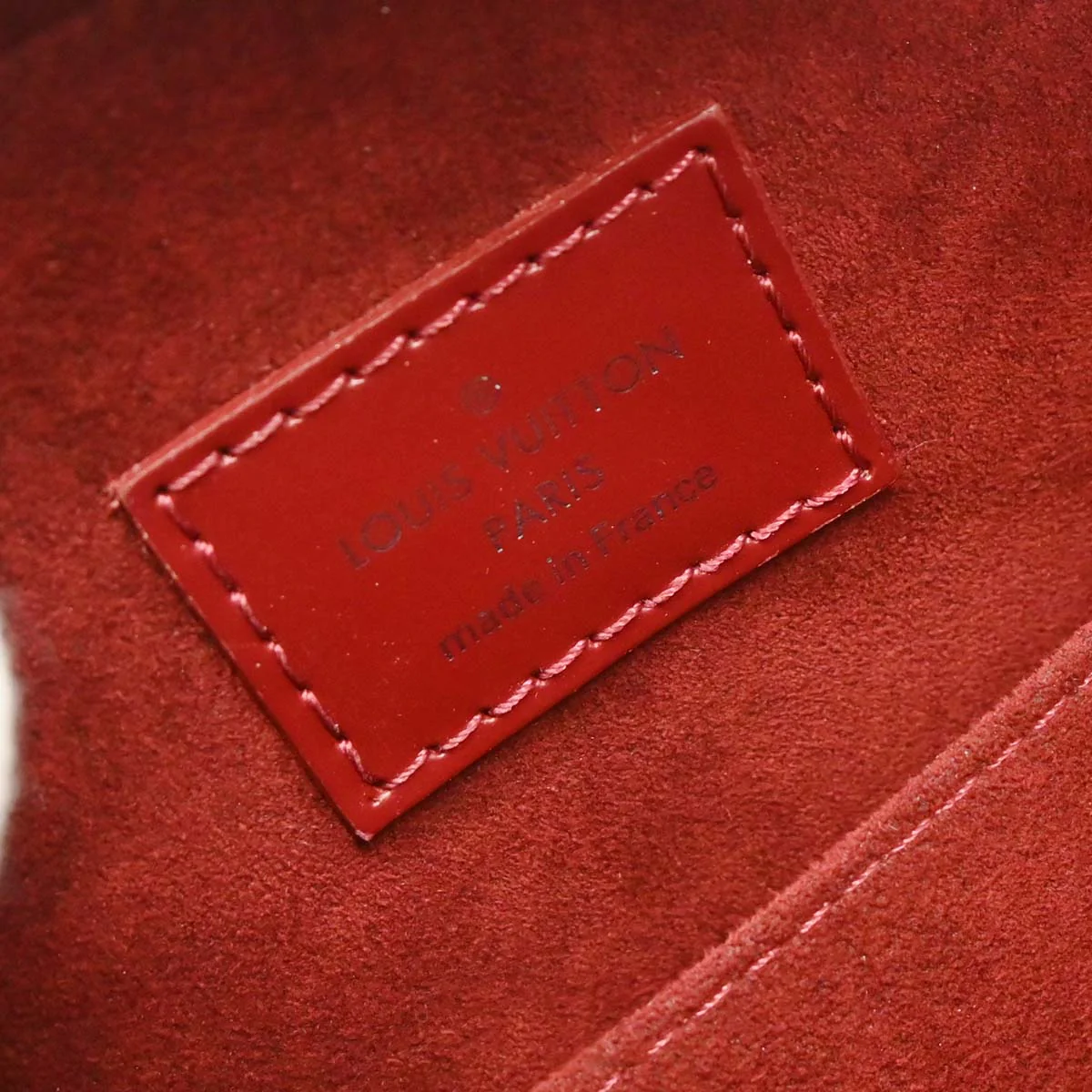 Louis Vuitton Red Epi Jasmin Handbag M5285M - Image 9