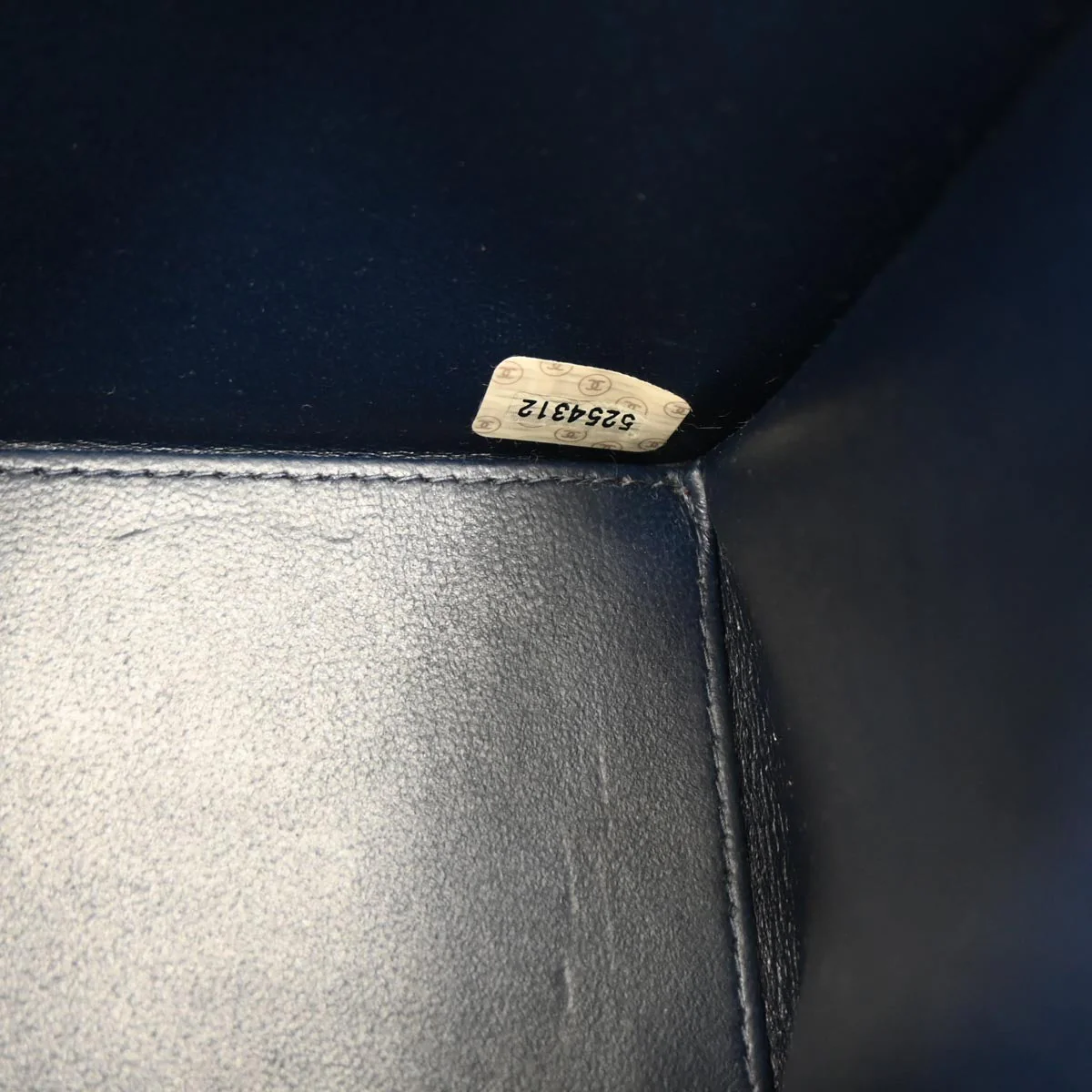 Chanel 1997-1999 Blue Denim Top Handle Handbag - Image 10