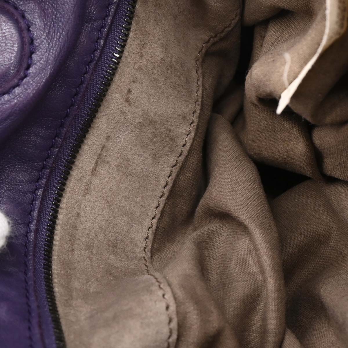 Bottega Veneta Purple Lambskin Intrecciato Tote Bag - Image 10