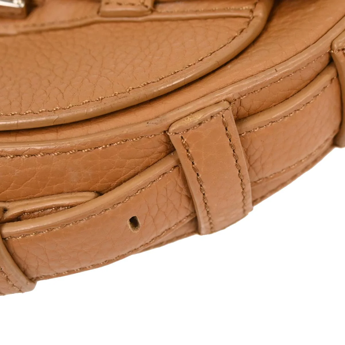 Loewe Brown Leather Handbag - Image 6
