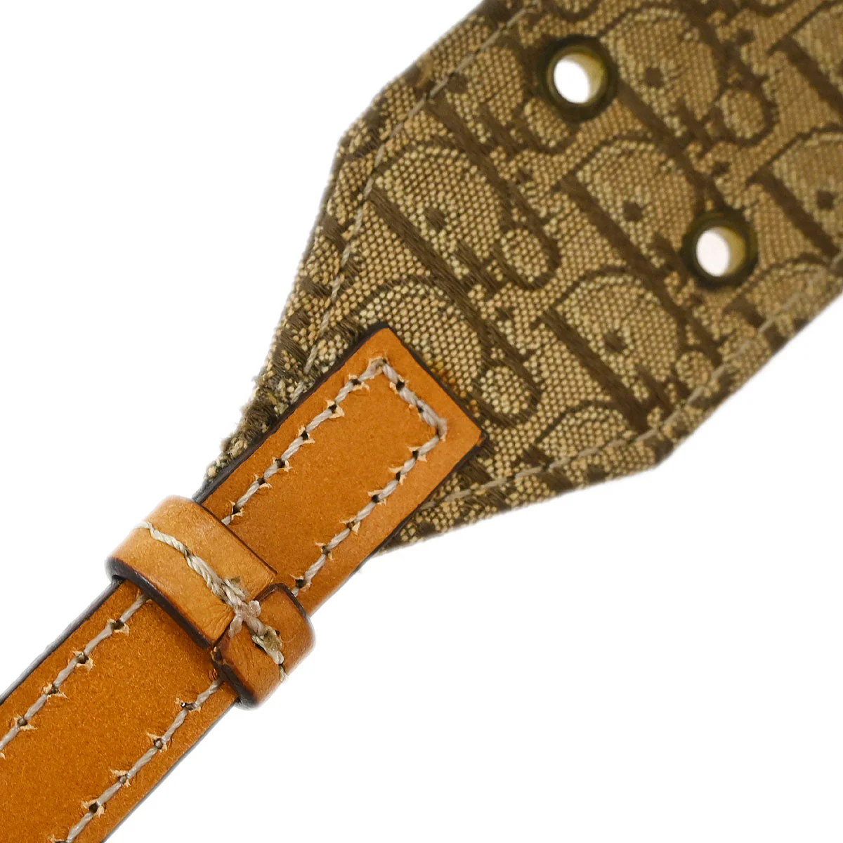 Christian Dior Brown Beige Street Chic Trotter Handbag - Image 5