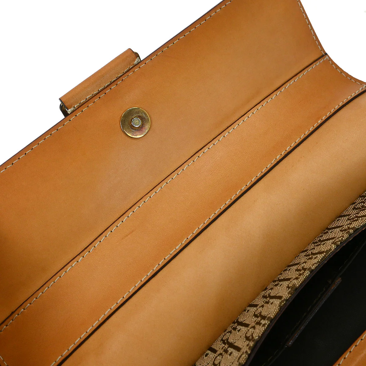 Christian Dior Brown Beige Street Chic Trotter Handbag - Image 9