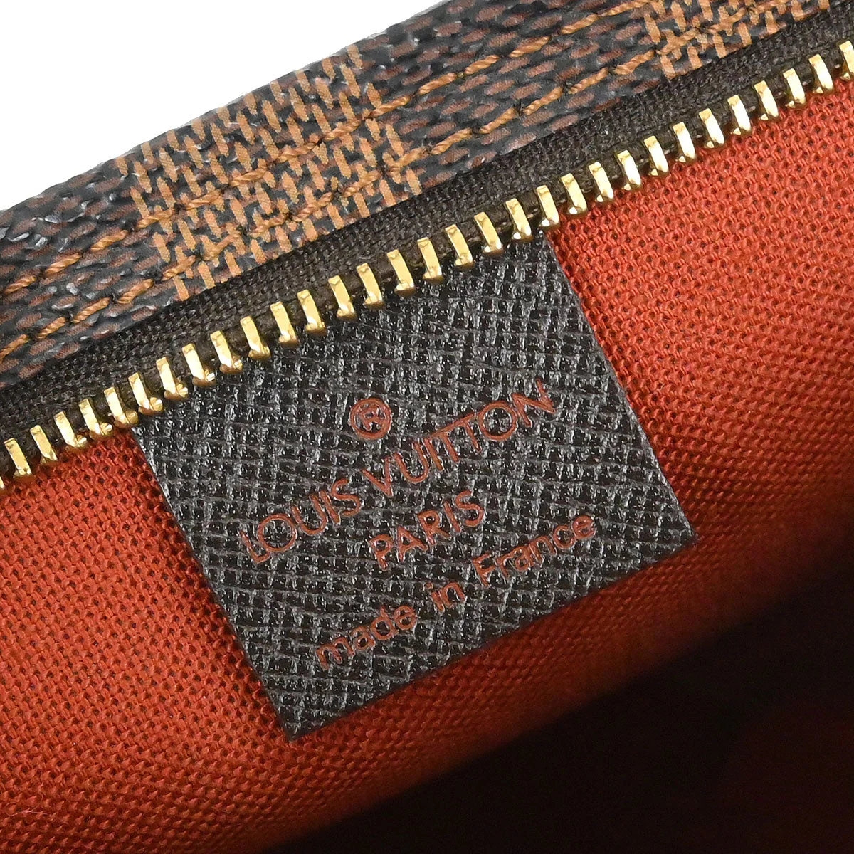Louis Vuitton 2001 Damier Trousse Makeup Handbag N51982 - Image 6