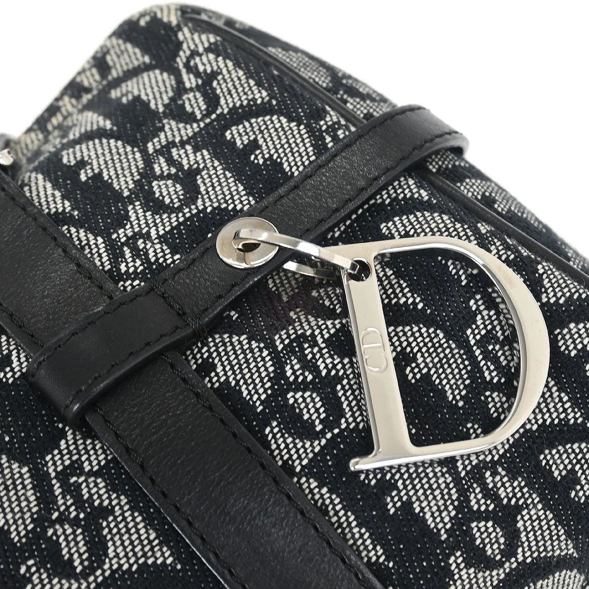 Christian Dior Black Trotter Shoulder Bag - Image 4