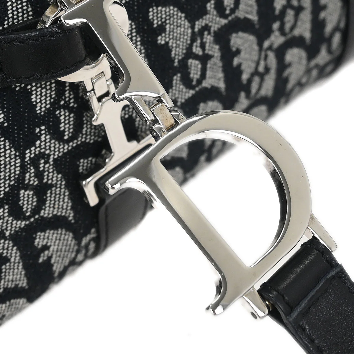 Christian Dior Black Trotter Shoulder Bag - Image 5
