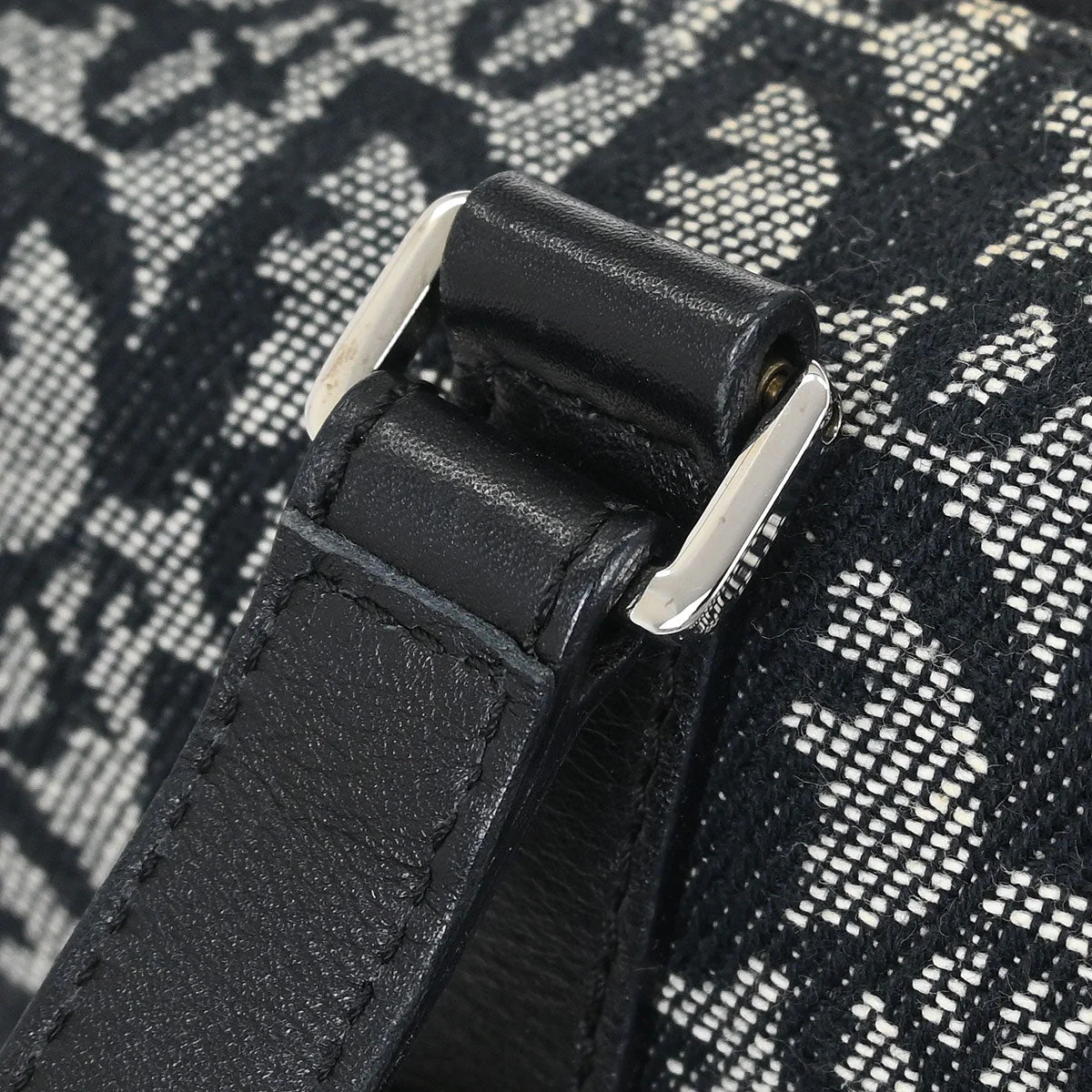Christian Dior Black Trotter Shoulder Bag - Image 6