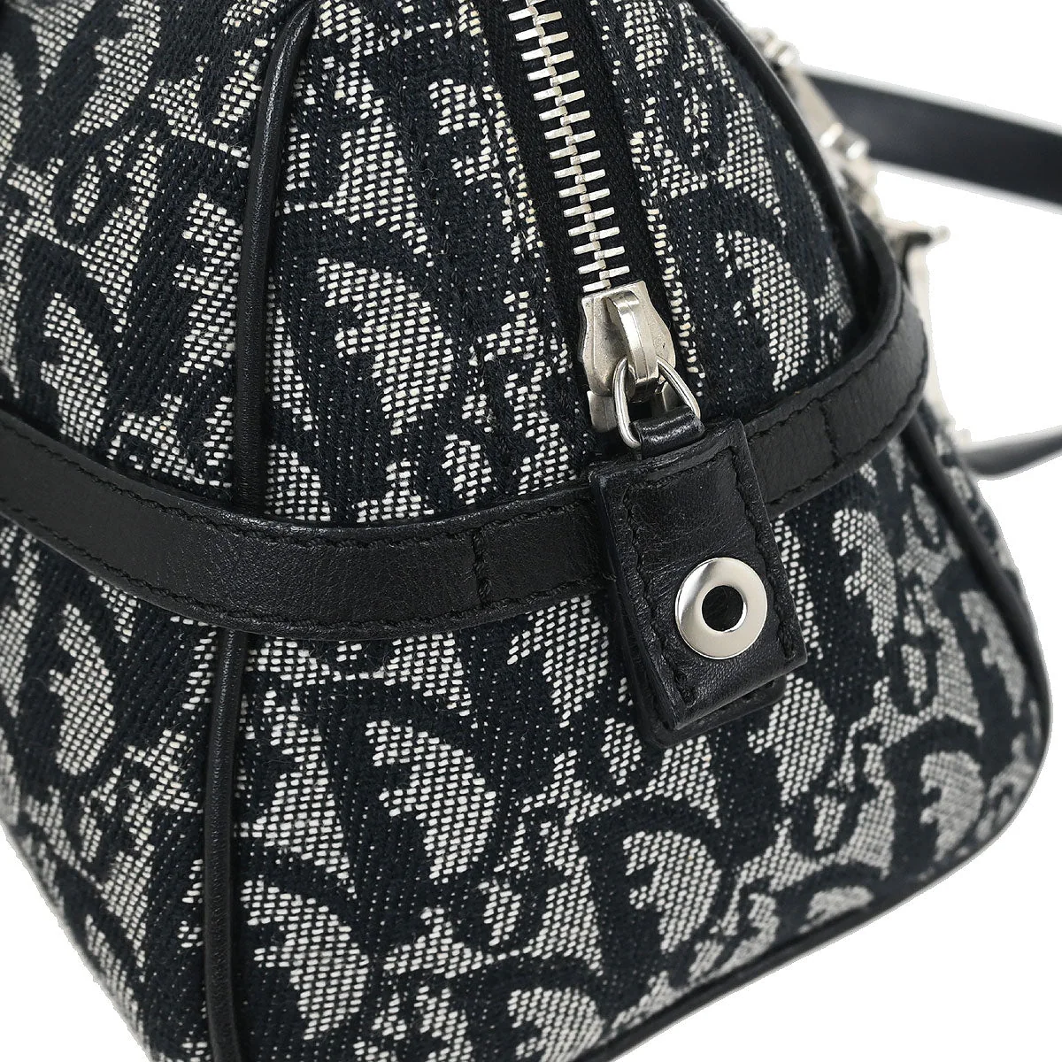 Christian Dior Black Trotter Shoulder Bag - Image 7