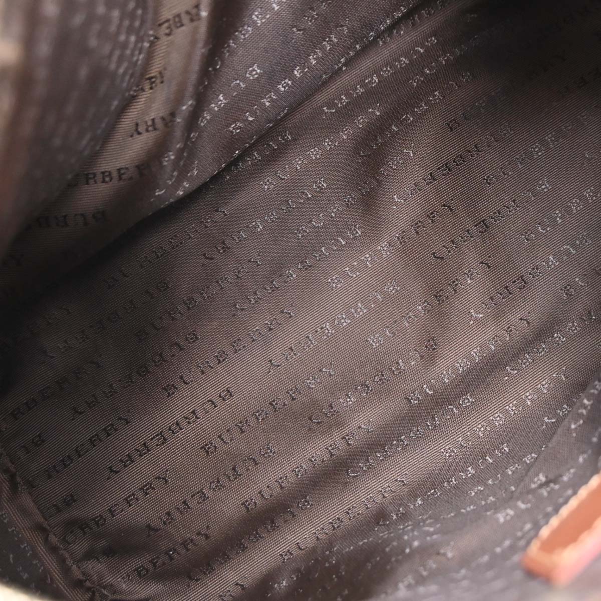 Burberry Beige Brown House Check Duffle Handbag - Image 8