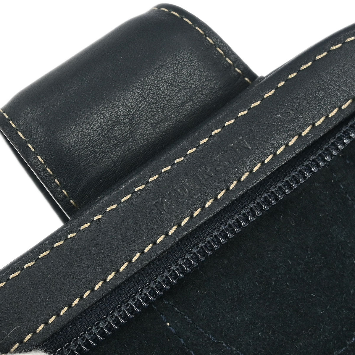 Loewe Navy Leather Handbag - Image 10